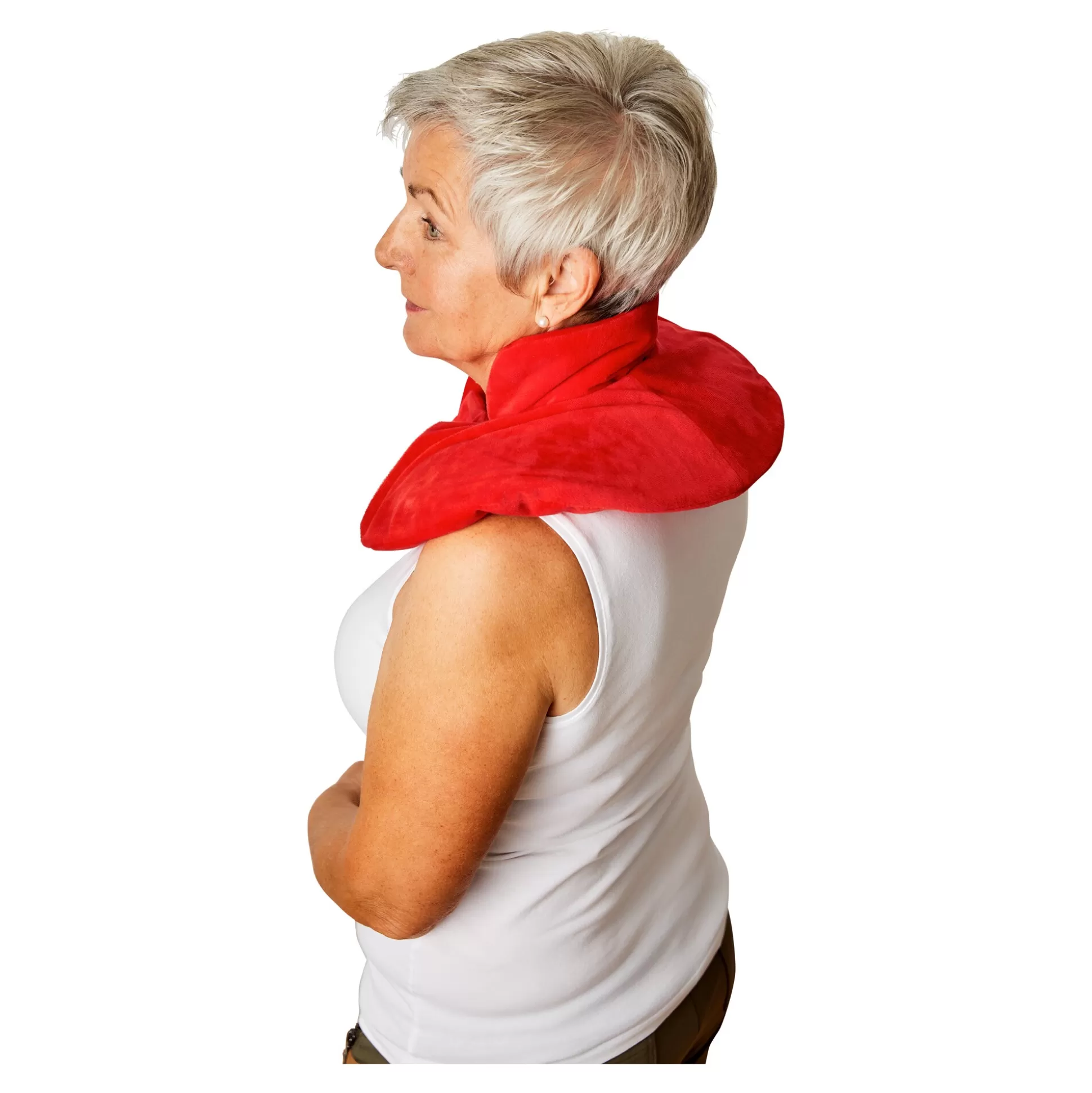 Bouillotte Cervicale Confort Optimal Klett® - Housse Thermorégulatrice à Fermeture Auto-agrippante pour un Soulagement Doux et Naturel