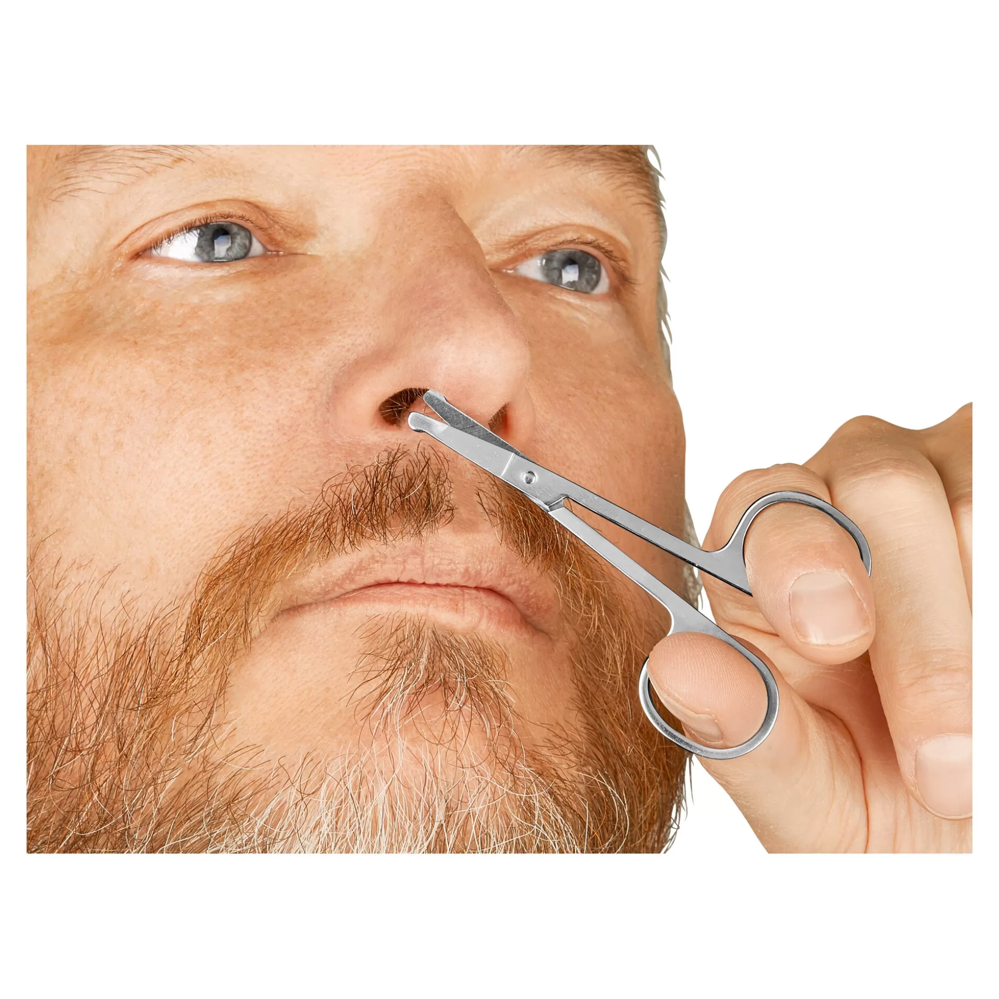 Épilateur Facial de Précision & Ciseaux à Nez Professionnel - Kit de Soin Complet Visage Hygiénique