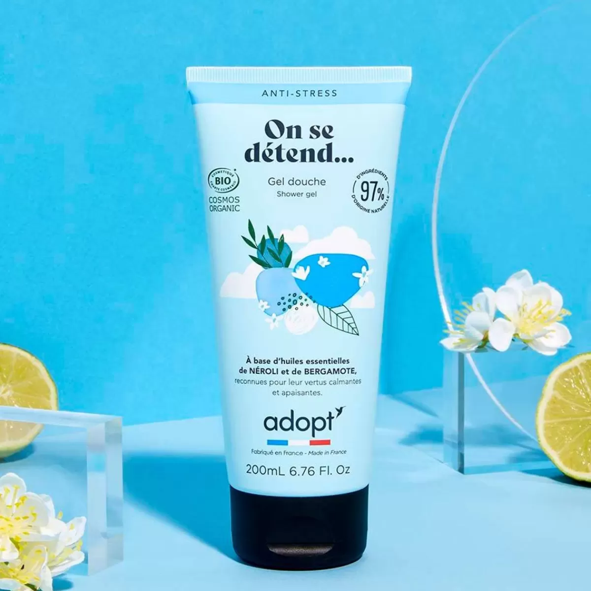Adopt Le Moment Détente - Gel Douche Parfumé On-S'est-Détendu aux Notes Enveloppantes