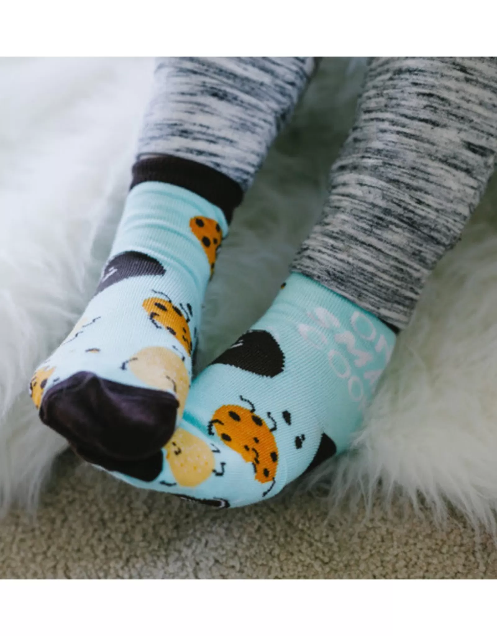 Chaussettes PGC Élégance Jeunesse - Confort Dynamique pour Adolescents Style Cookie Malin