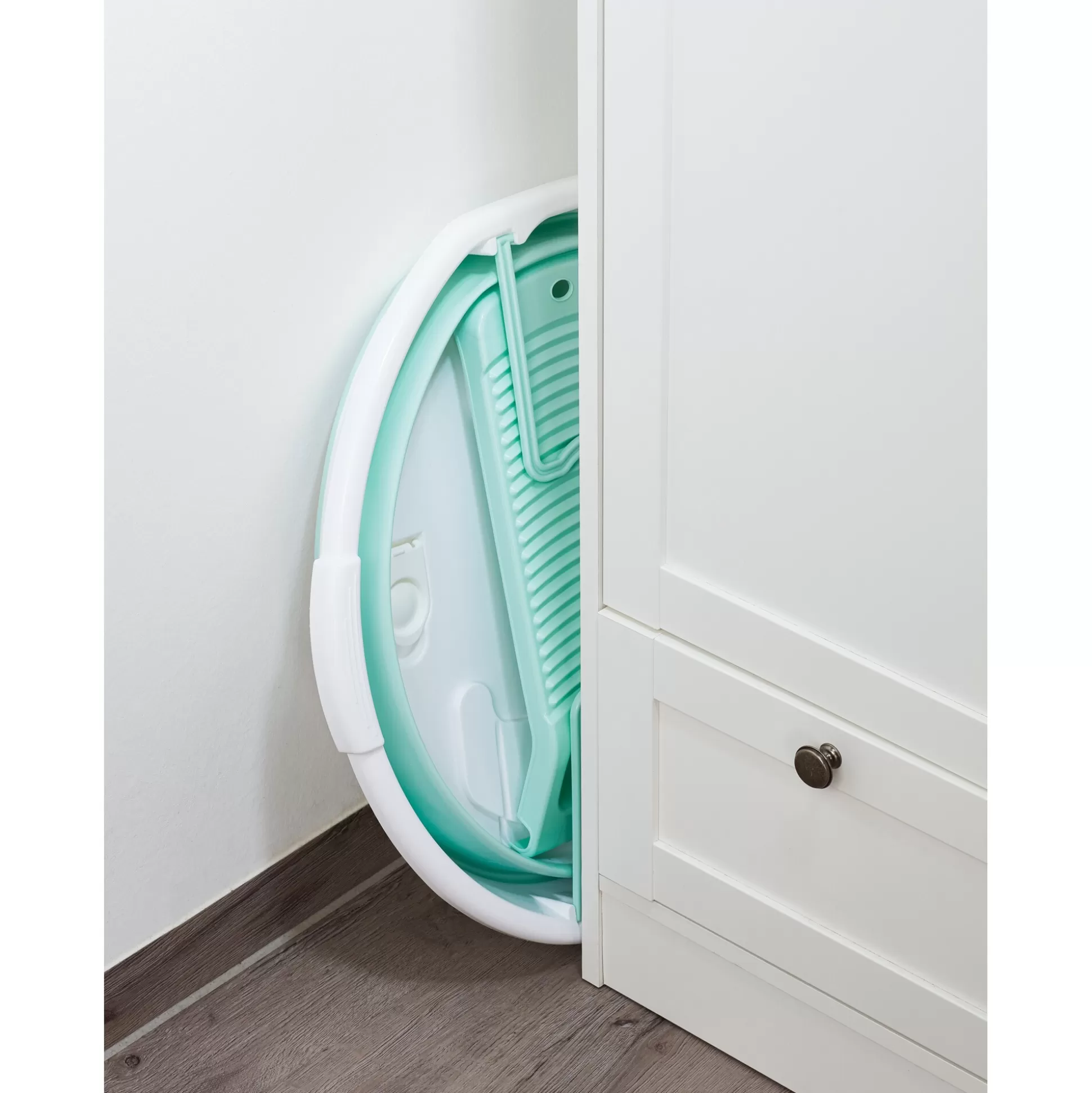 Corbeille pliante 2-en-1 pour linge sale - Design compact génial avec poignée ergonomique | Solution astucieuse de rangement pour buanderrie
