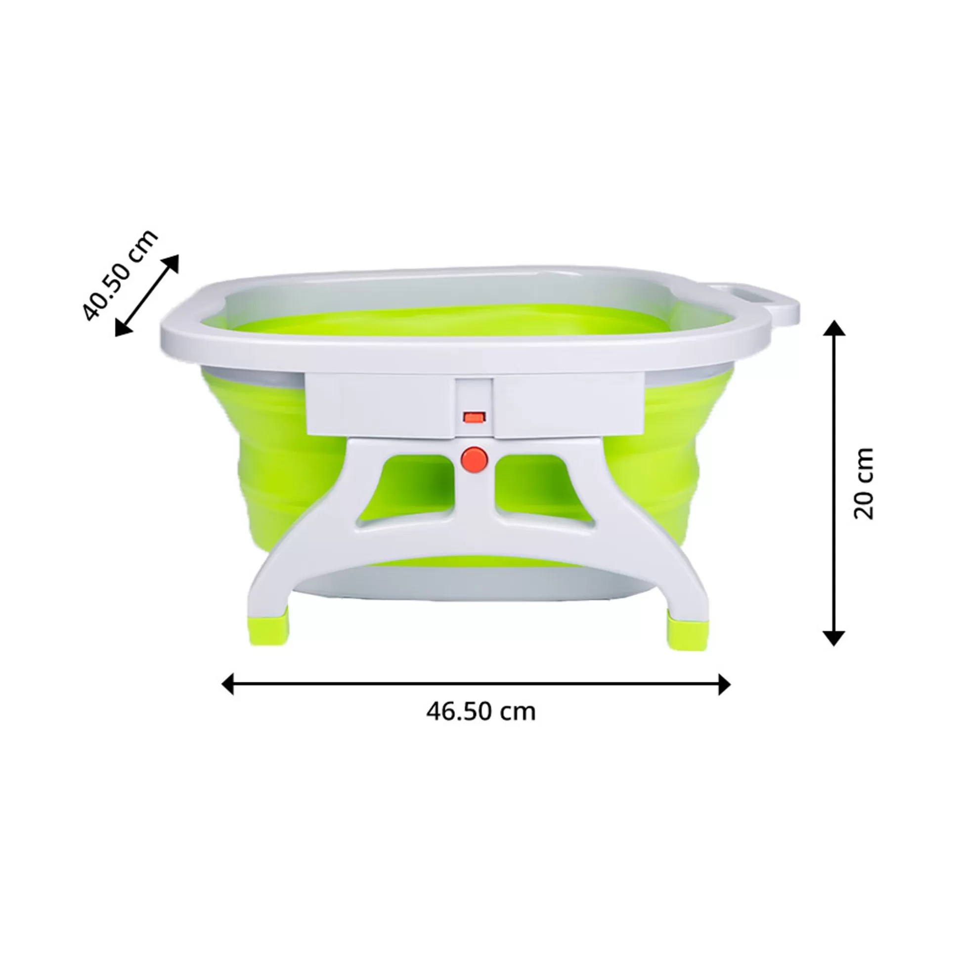 Bain de Pieds Pliez et Détendez - MayenVital | Bassin Pliable pour Massage avec Confort Optimal