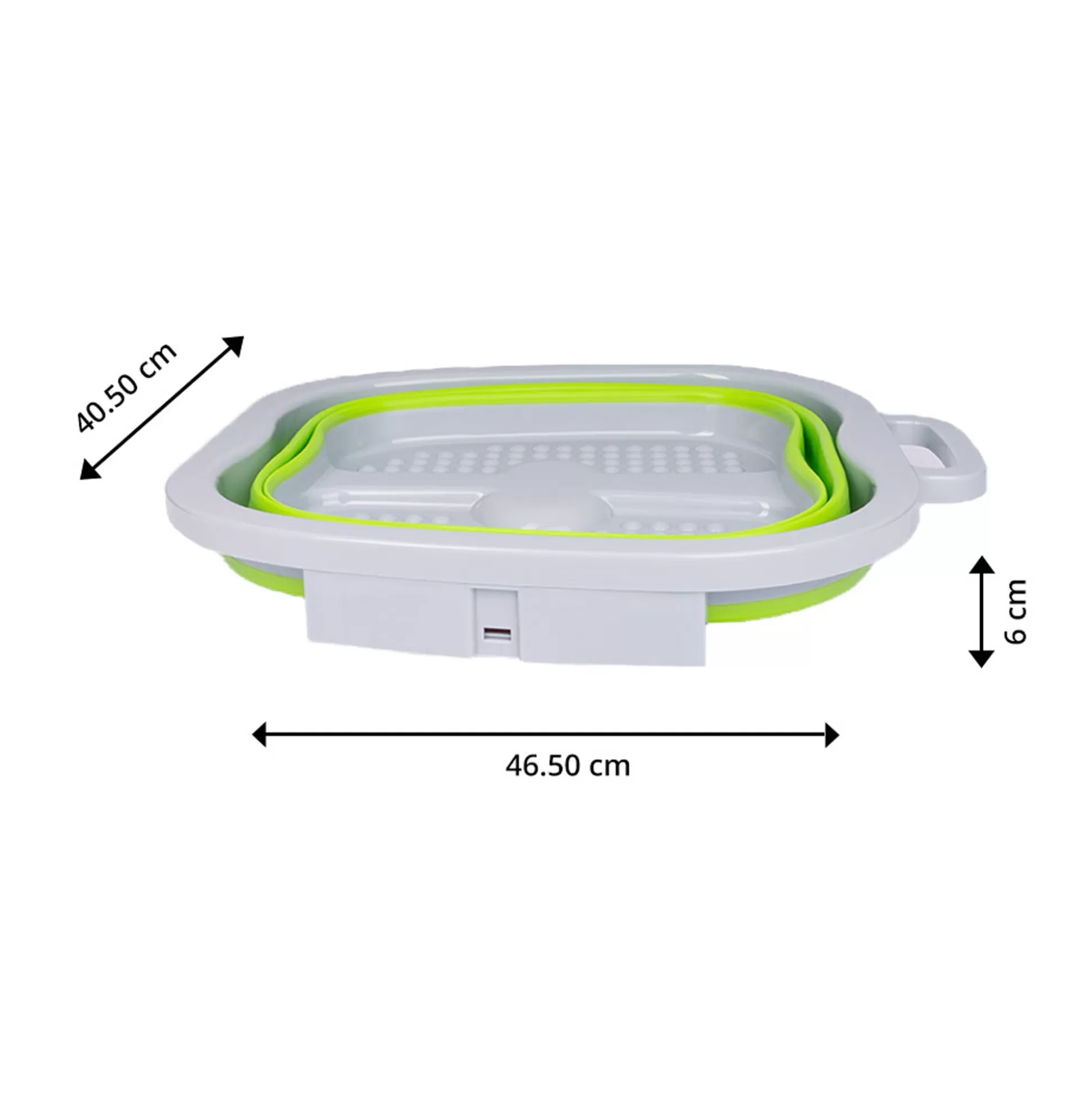 Bain de Pieds Pliez et Détendez - MayenVital | Bassin Pliable pour Massage avec Confort Optimal