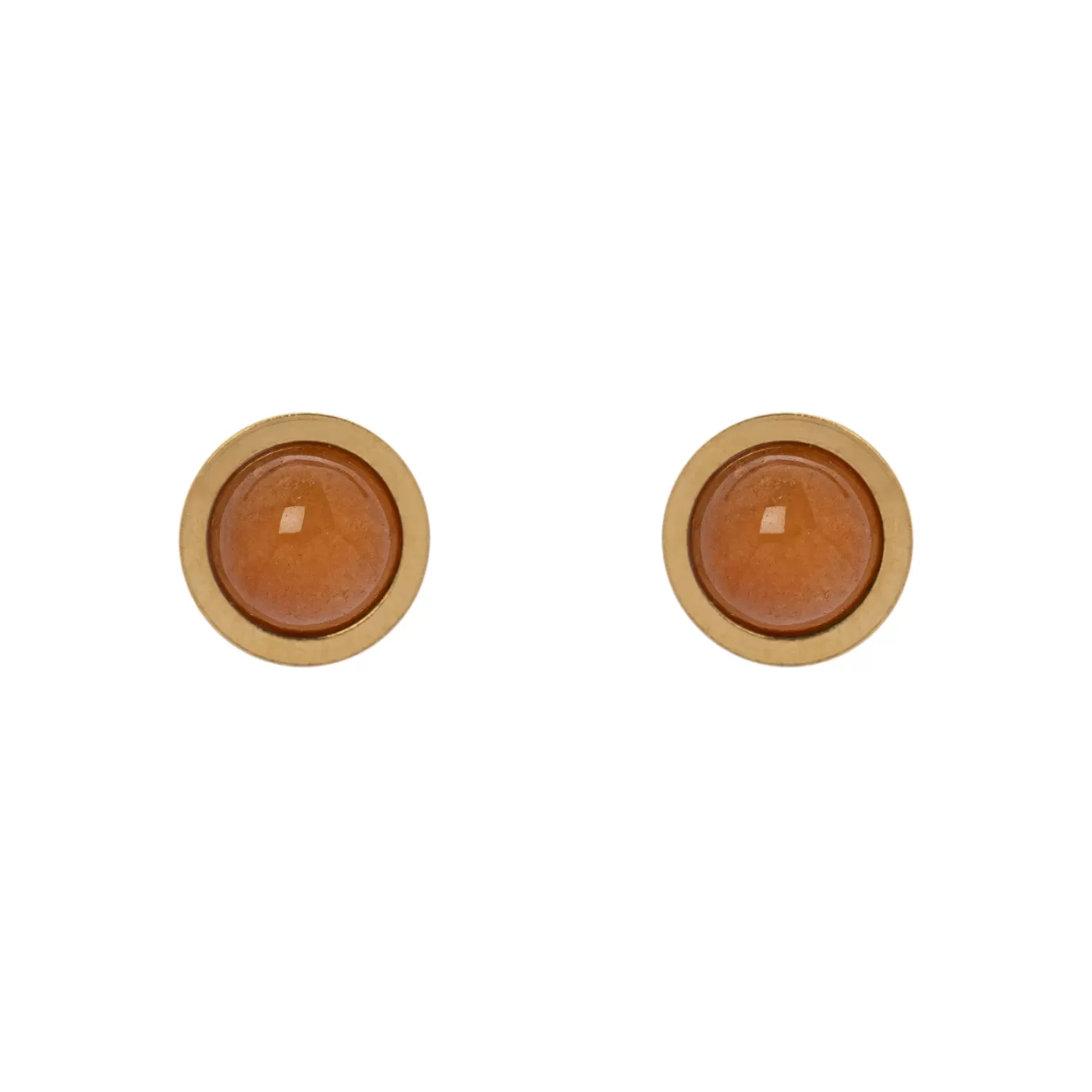 Boucles d'Oreilles Bouton Élégantes avec Perles de Bali en Argent - Collection Sodini Perno