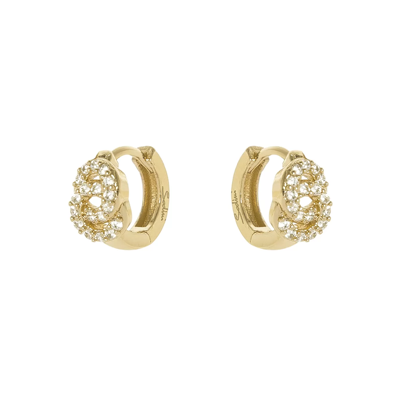 Boucles d'Oreille Cerclées Malibu à Double Anneaux - Élégance Bohème-Chic par Perno & Sodini