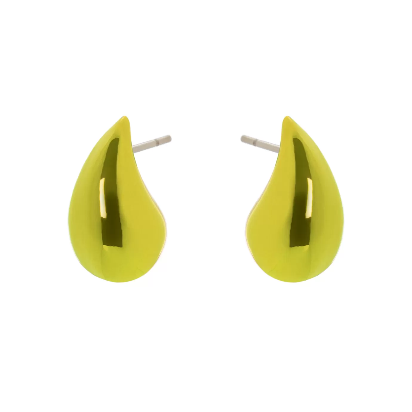 Boucles d'Oreille Goutte Élégantes Courbées - Édition Pixel Sodini