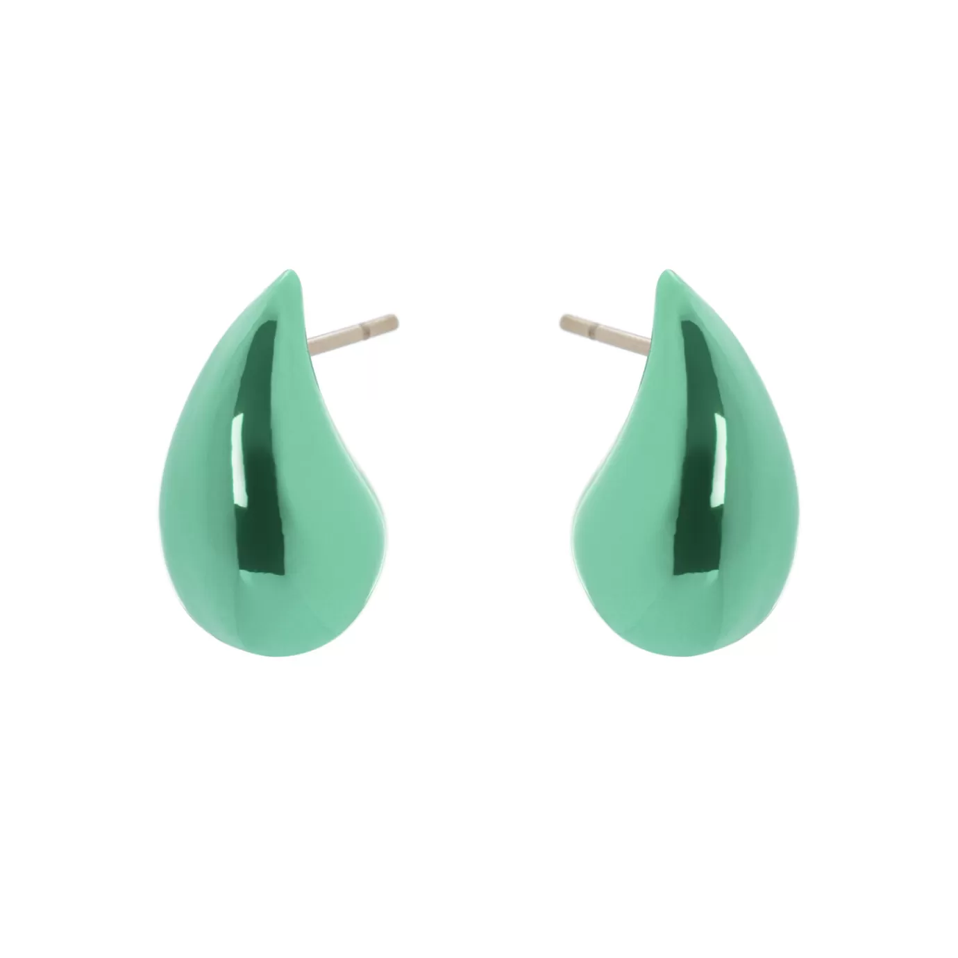 Boucles d'Oreille Goutte Élégantes Courbées - Édition Pixel Sodini