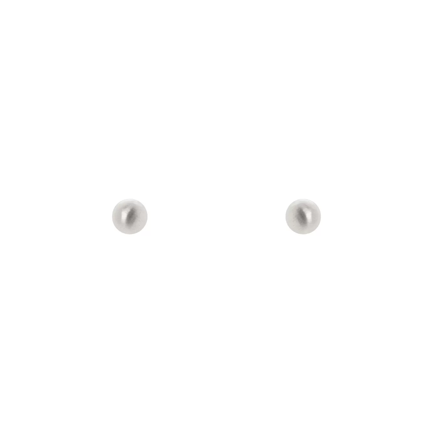 Boucles d'oreilles élégantes Sissi - Perle nacrée sur clous dorés (Perno & Sodini)