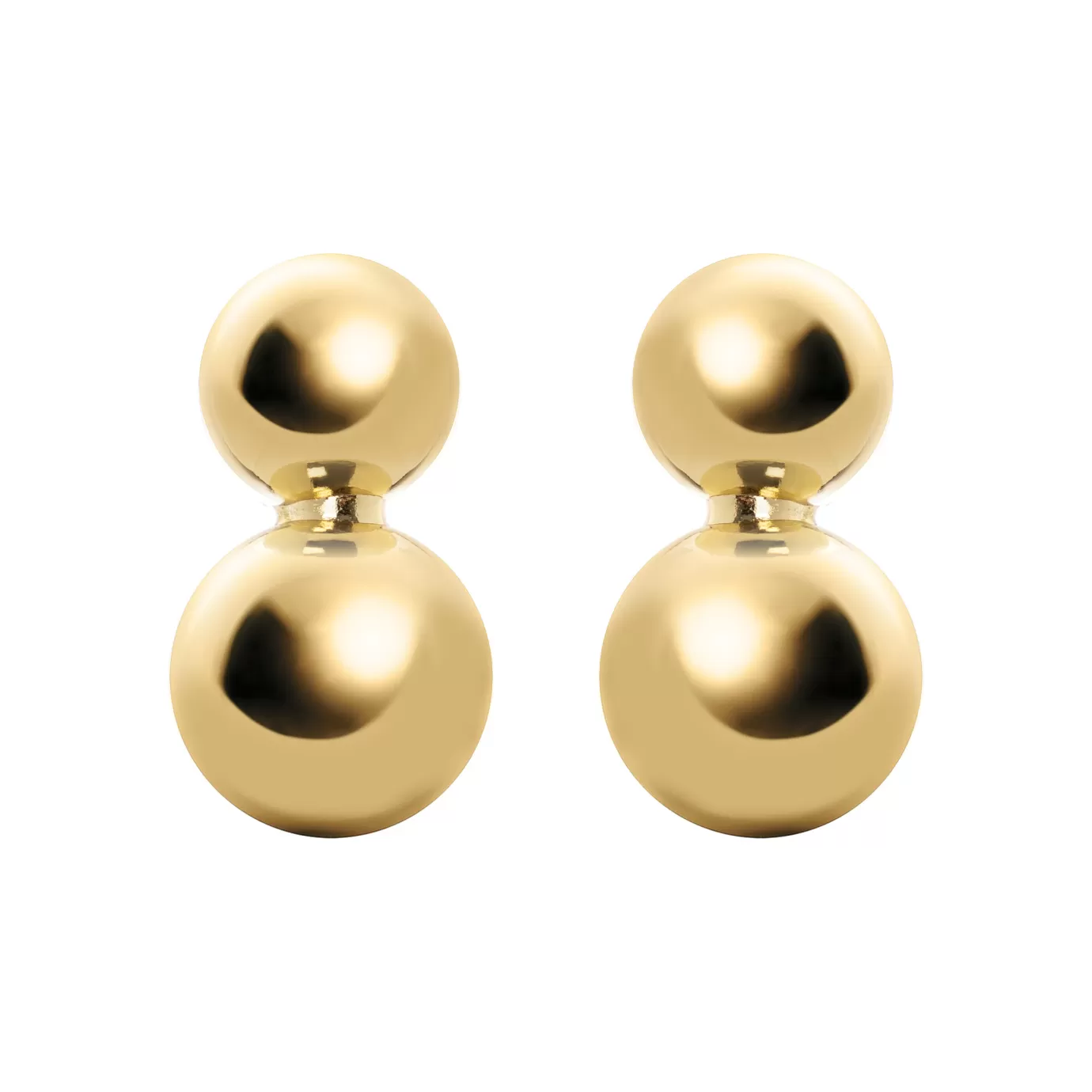 Boucles d'Oreilles Élégantes Perno & Sodini - Collection Sphères Lumineuses et Dômes Délicats Cupolina Sissi