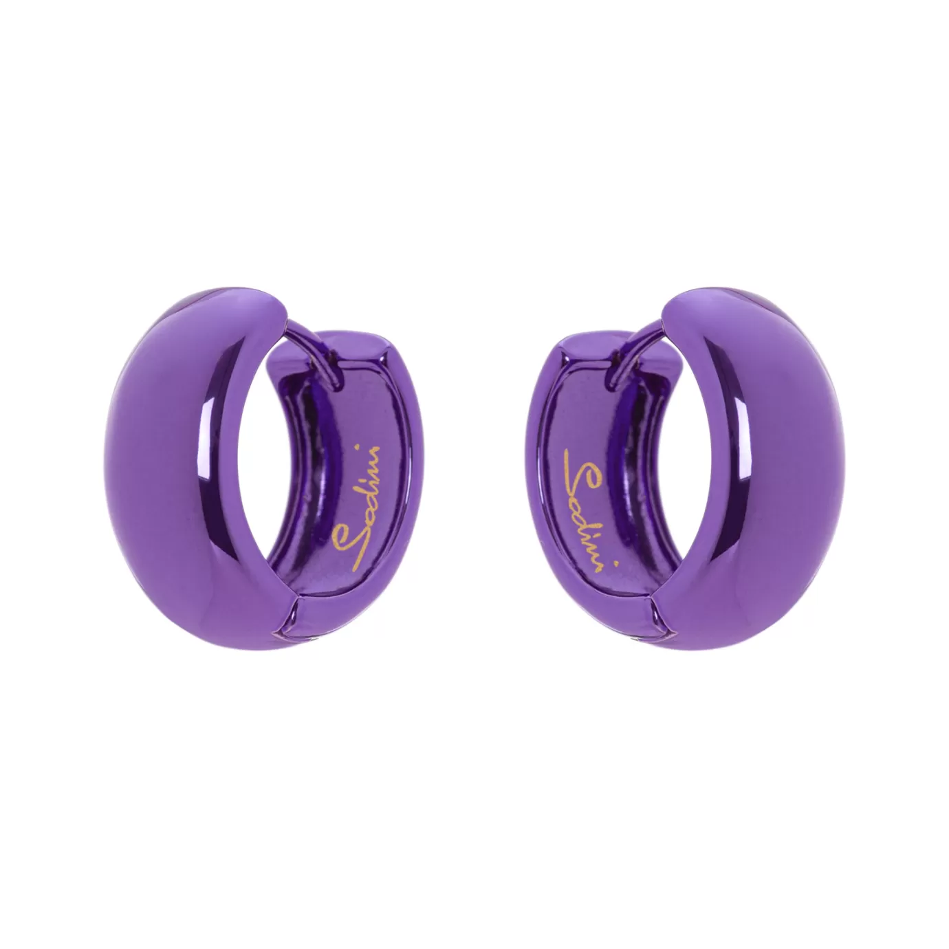 Boucles d'oreilles élégantes Perno Sodini - Diadème large avec motif pixelisé pour style bohème chic