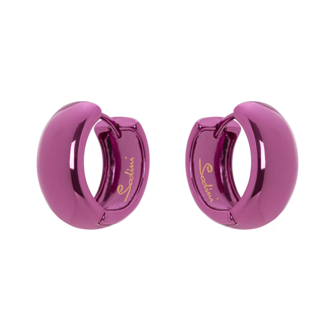 Boucles d'oreilles élégantes Perno Sodini - Diadème large avec motif pixelisé pour style bohème chic
