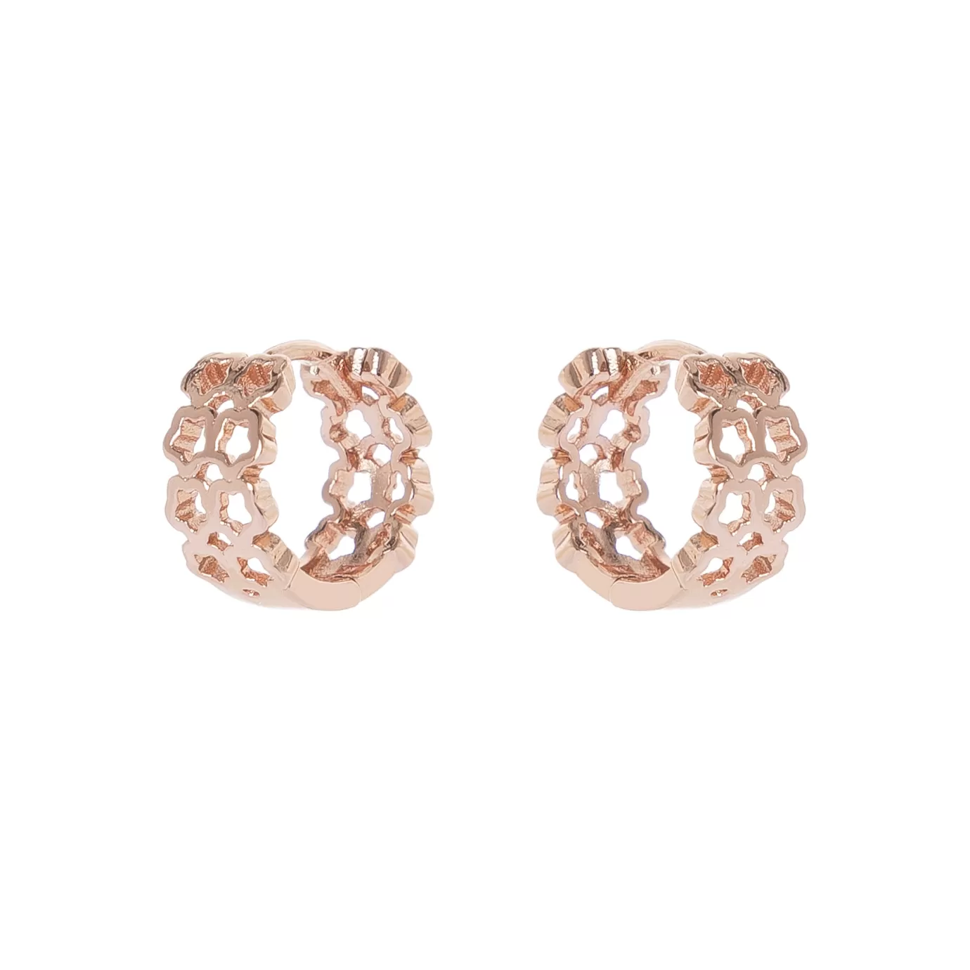 Boucles d'oreille cercles étoilés - Collection Malibu par Perno & Sodini