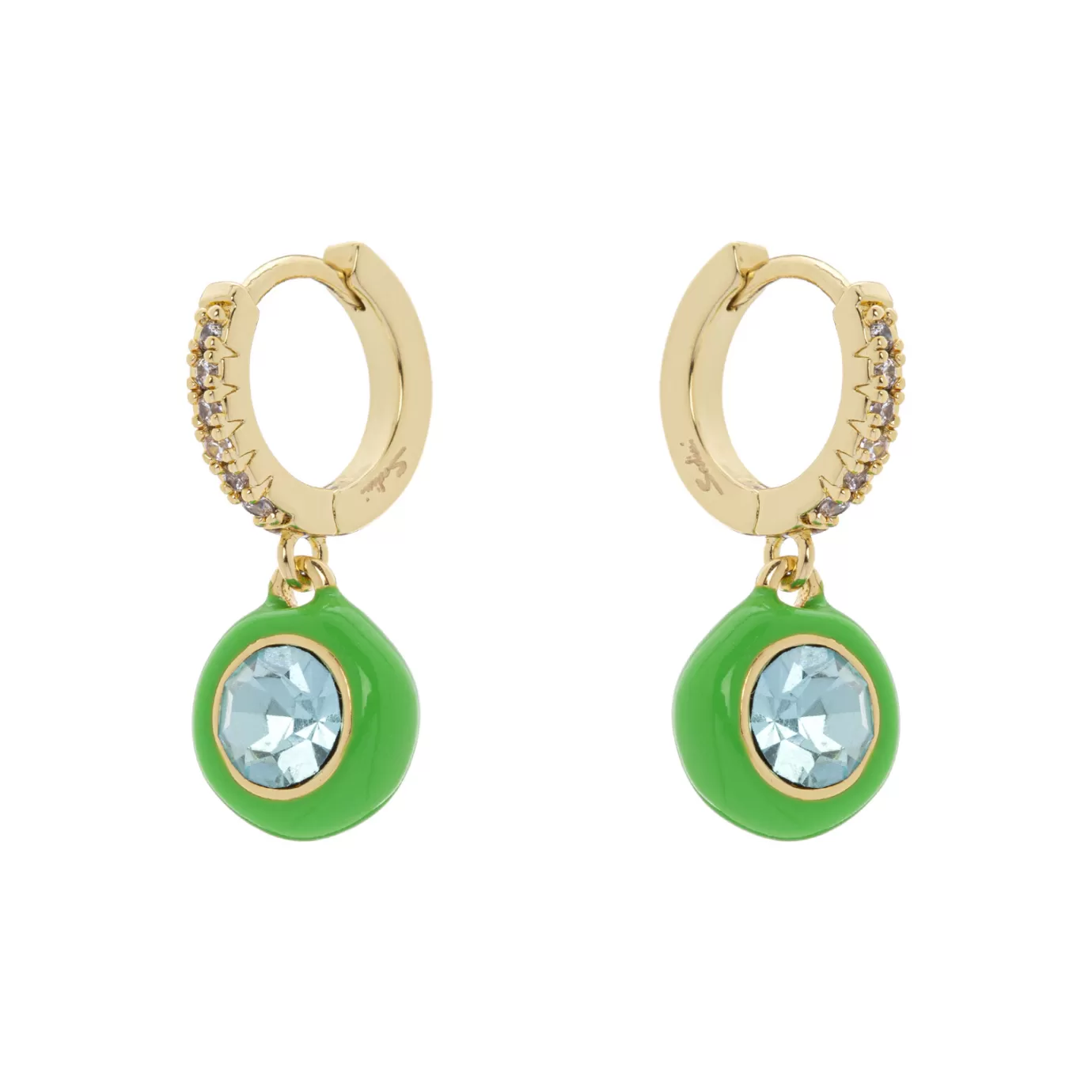 Boucles d'oreilles pendantes Bahia - Création élégante Perno & Sodini en argent fin avec détails artisanaux