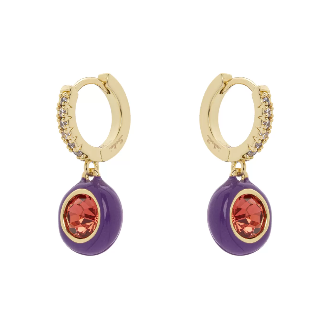 Boucles d'oreilles pendantes Bahia - Création élégante Perno & Sodini en argent fin avec détails artisanaux