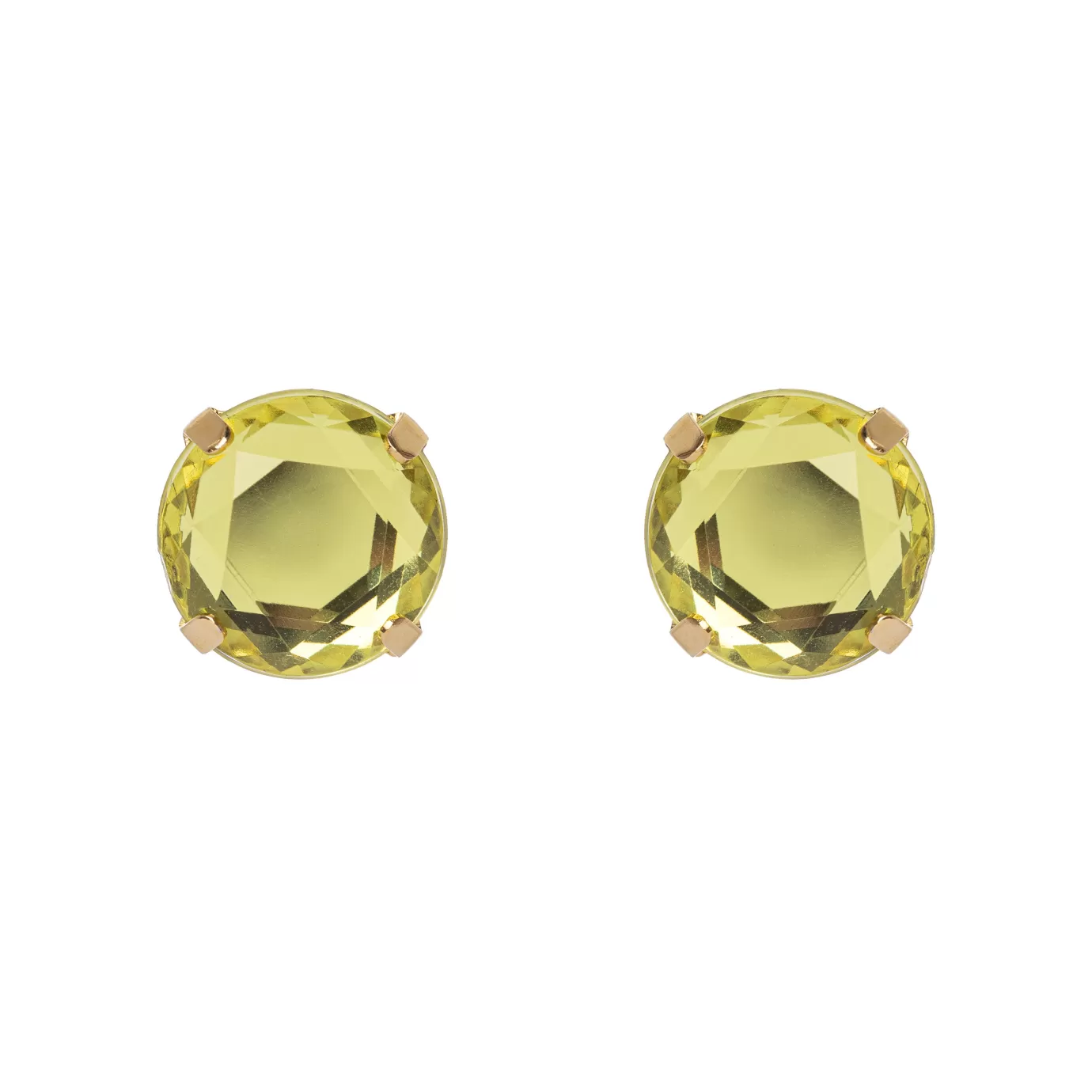 Boucles d'oreilles élégantes Perno - Éclat Cristallin avec inspirations Aurore Dorée | Collection Printemps | Fabriqué à la main en Italie