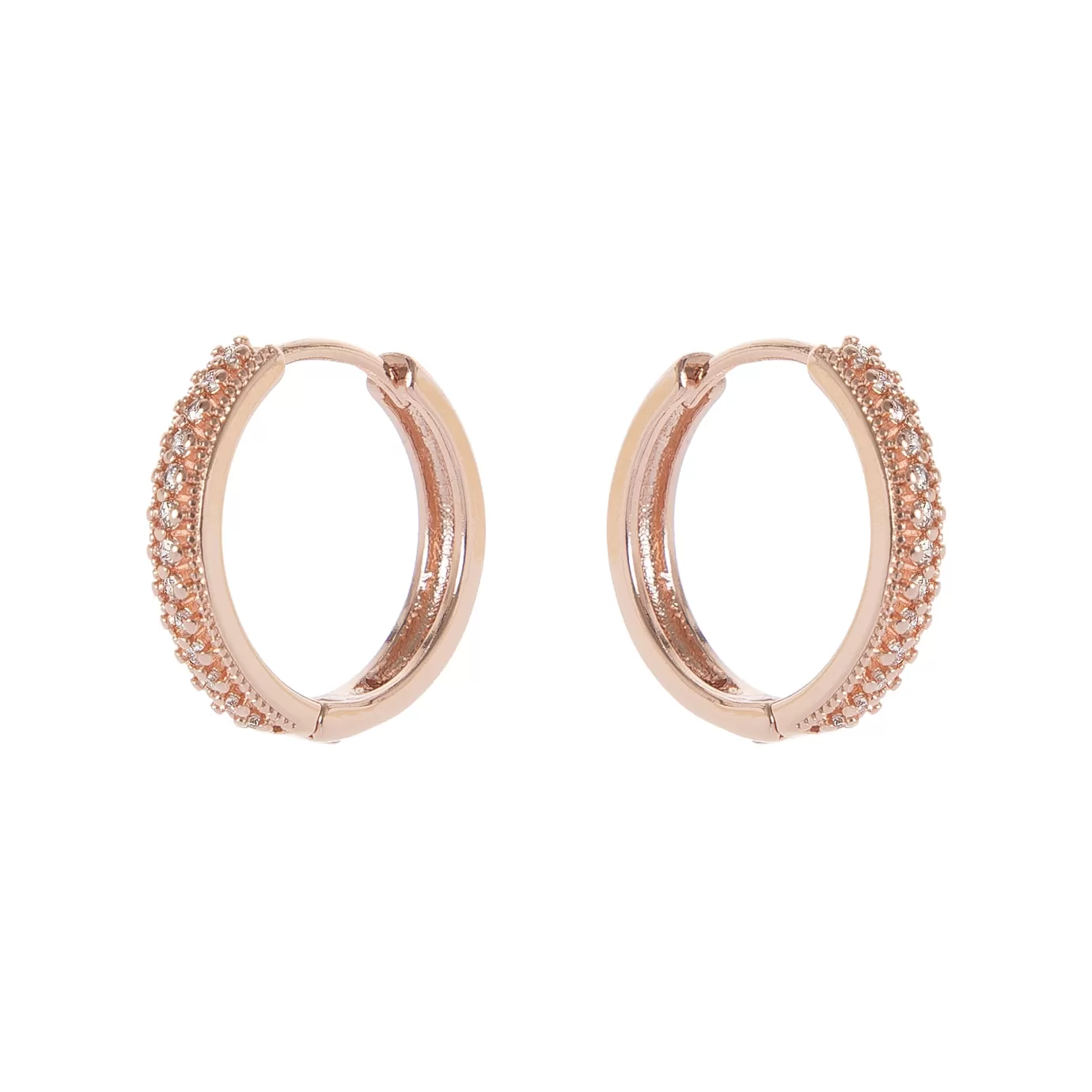 Élégantes Boucles d'Oreille Clou - Cristaux Étincelants Collection Malibu