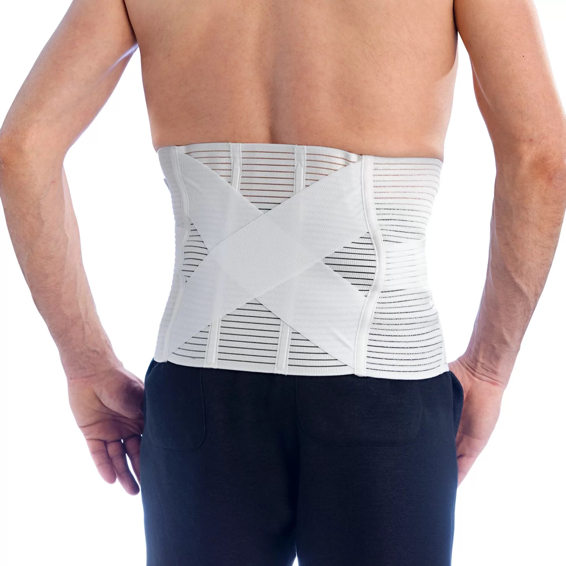 HYDAS - Ceinture Orthopédique Confortable pour Soutien Lombaire et Posture - Ajustable (Taille S/M/L)