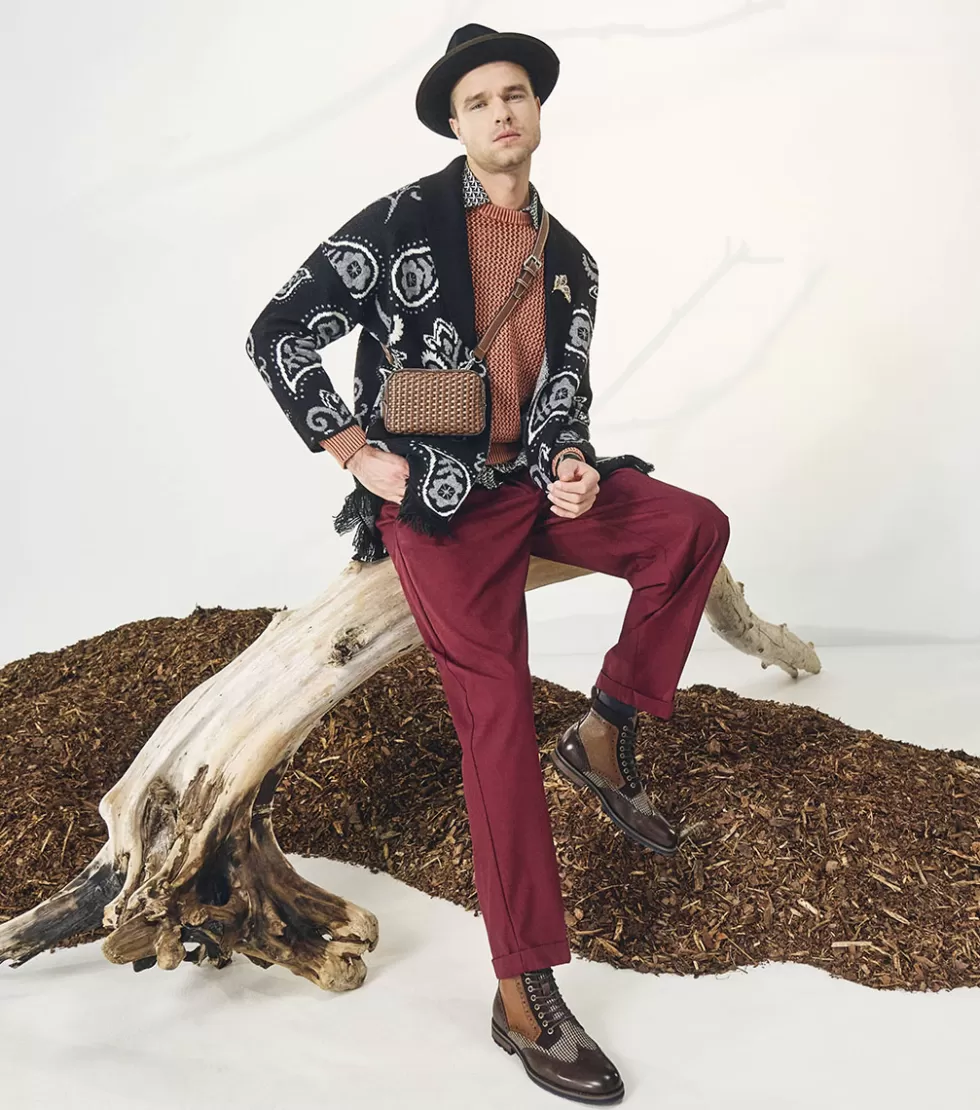 Chaussures Stacy Adams Oswyn - Bottes Chukka en Cuir Souple Marron Multi-Tonalités pour Look Décontracté-Élégant