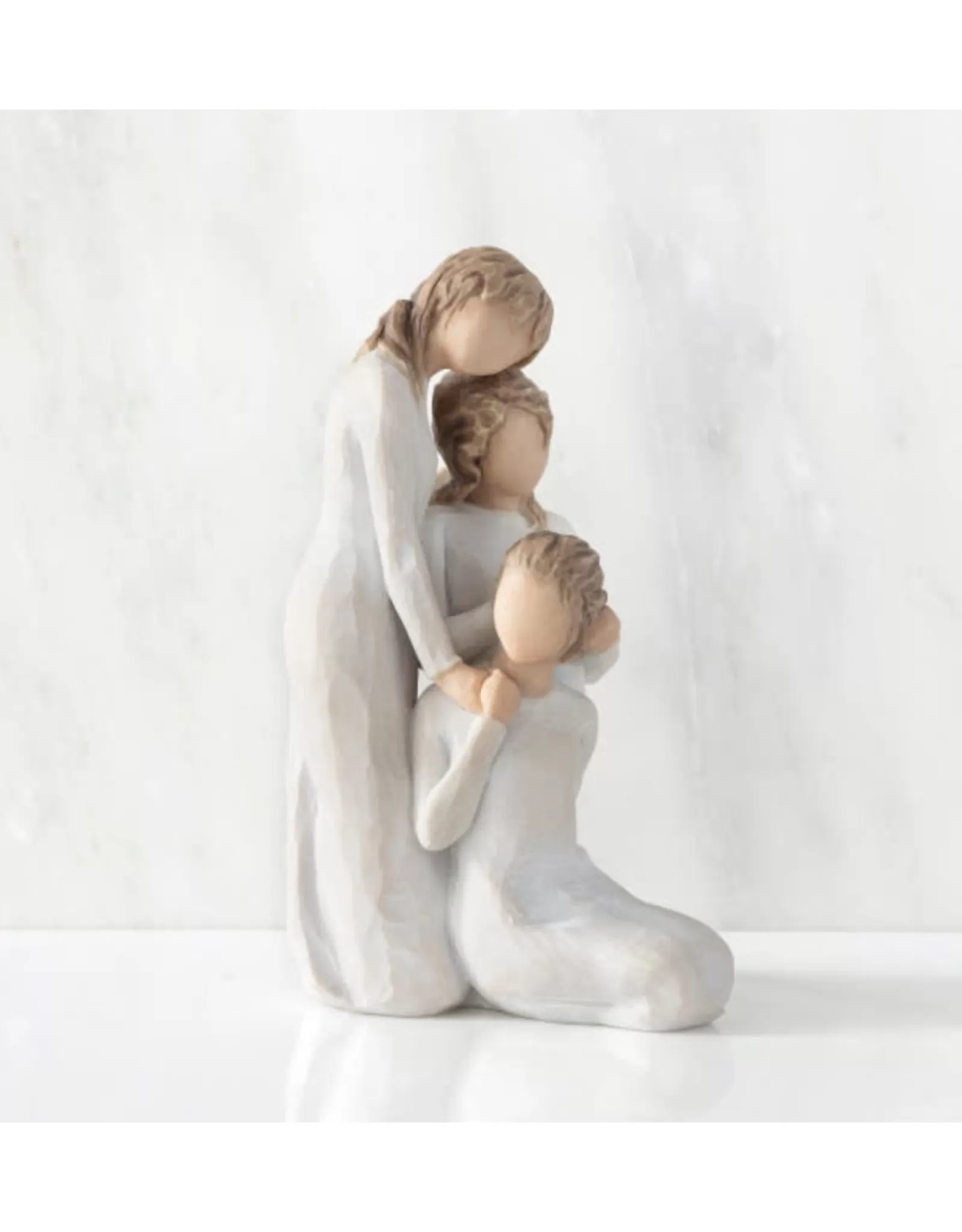 Maman Éternelle - Sculpture Émotionnelle en Saule & Douceur Apaisante pour la Fête des Mères