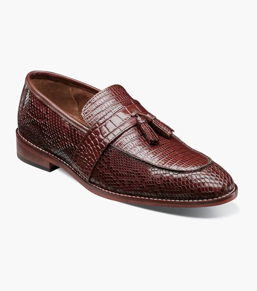 Boutique Stacy Adams - Chaussures en Cuir Cognac Élégantes de la Collection Exclusive Pacetti