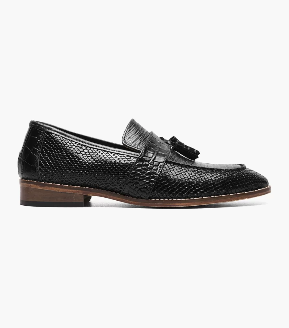 Élégantes Chaussures Stacy Adams | Collection Exclusive Pacetti en Noir Intemporel - Promotion Limitée