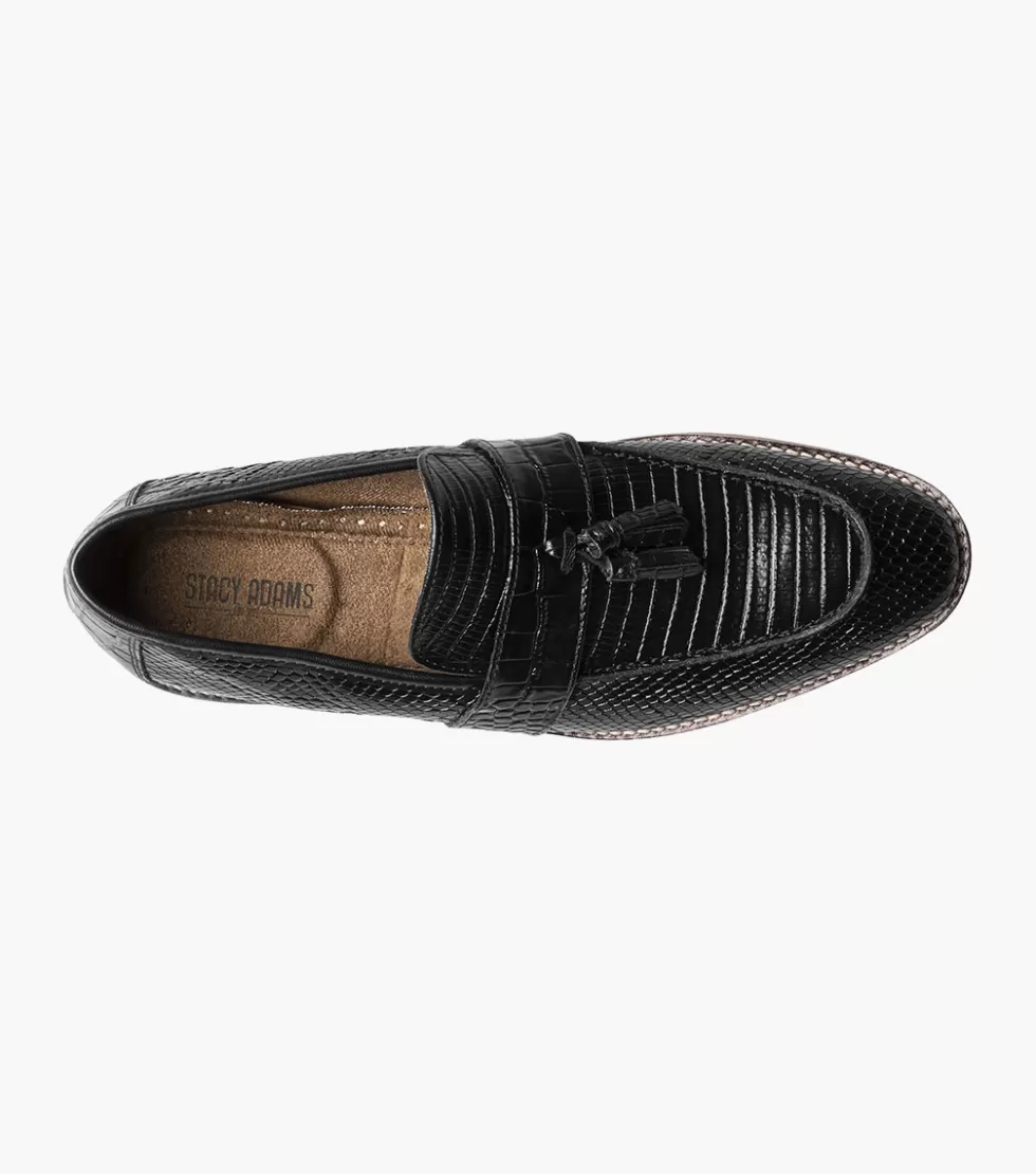 Élégantes Chaussures Stacy Adams | Collection Exclusive Pacetti en Noir Intemporel - Promotion Limitée