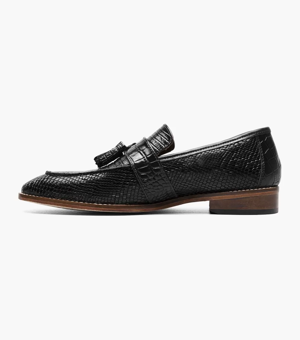 Élégantes Chaussures Stacy Adams | Collection Exclusive Pacetti en Noir Intemporel - Promotion Limitée