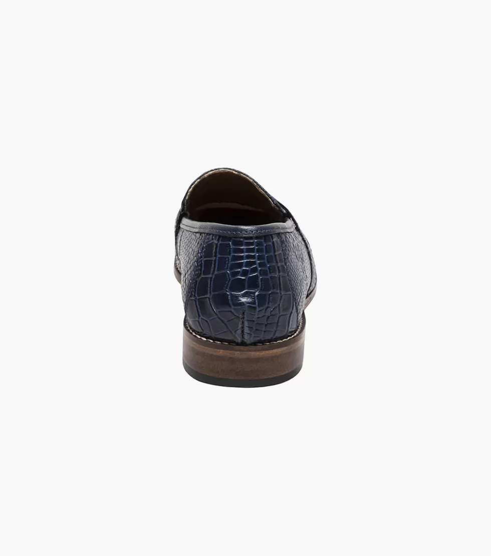 Stacy Adams Pacetti - Chaussures Élégantes en Cuir Bleu | Boutique Exclusive