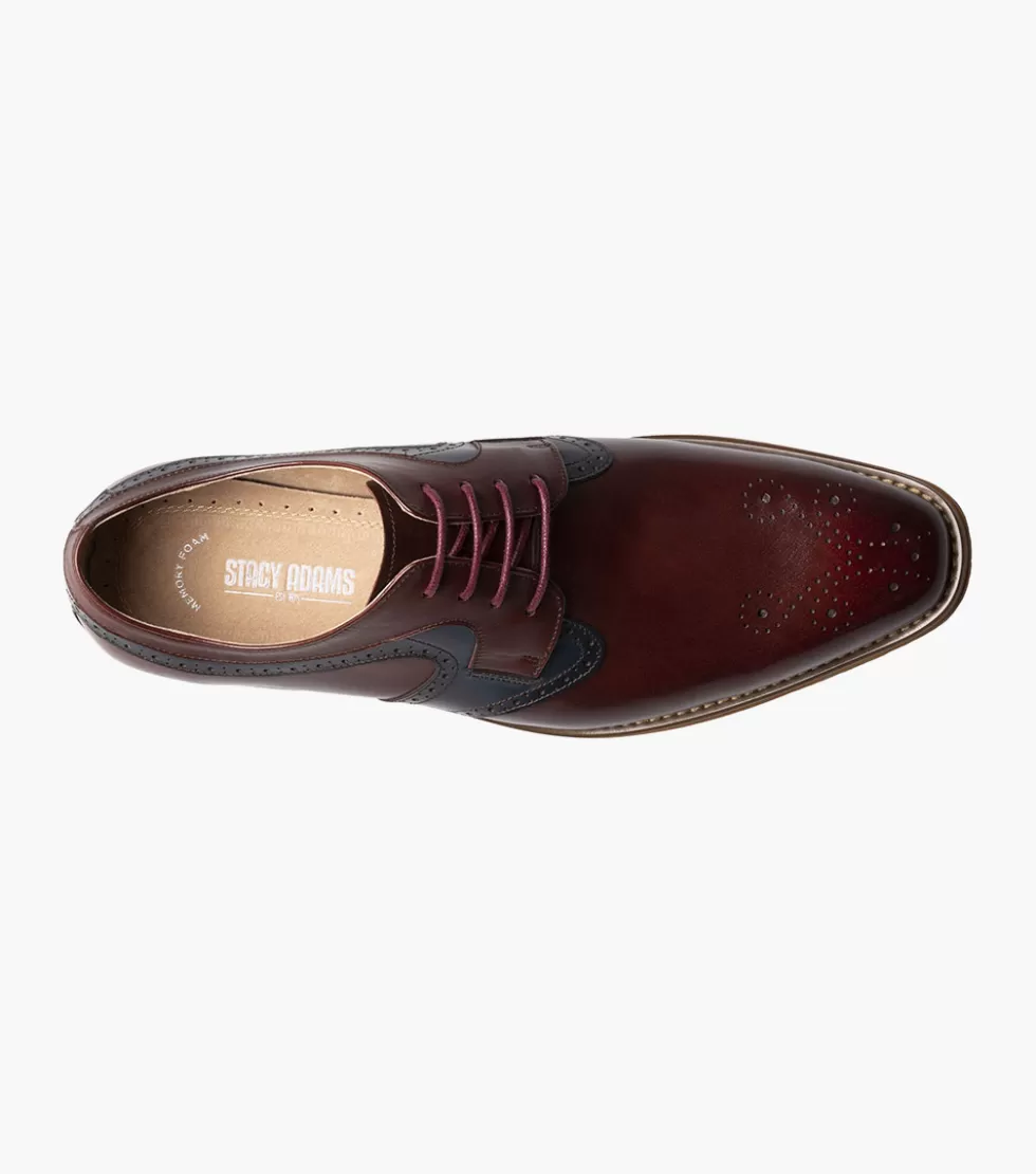 Chaussures Stacy Adams Palmer Élégantes - Bordeaux Dégradé - Style Classique à Prix Accessible
