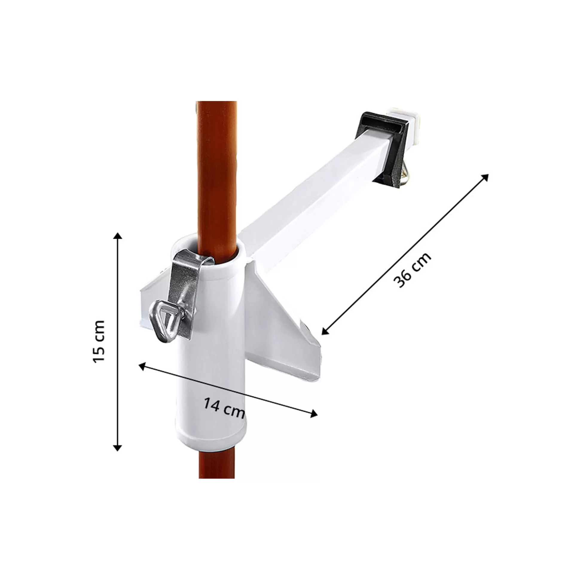 Élégant Support pour Parasol de Jardin - Meubles & Déco Extérieur Pratique