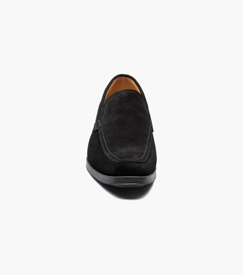 Chaussures habillées Stacy Adams Pelton-II en daim noir - Collection Élégance Premium