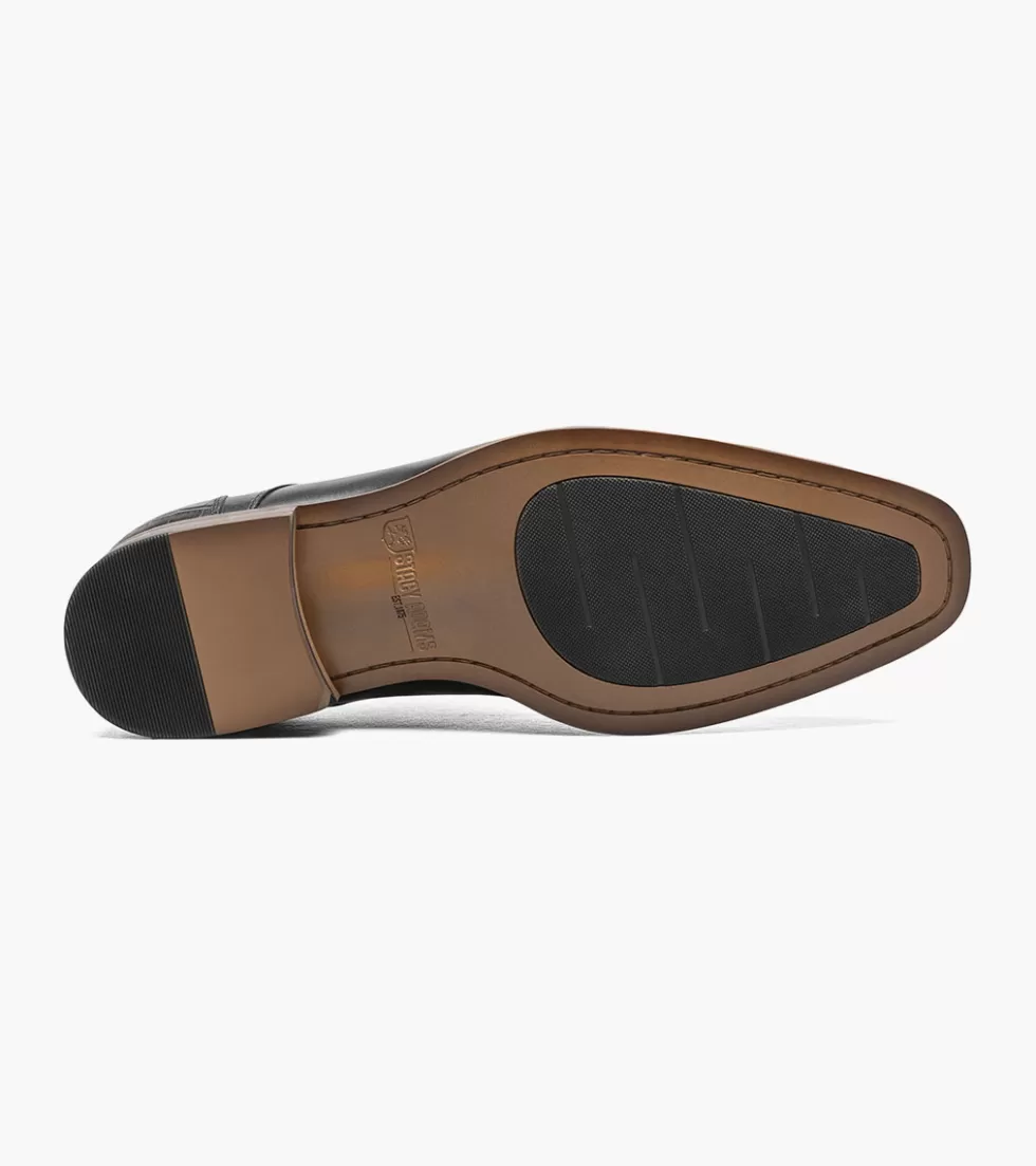 Stylish Chaussures Classiques Stacy Adams Penley Noir - Marque Authentique pour Homme Élégance Urbaine | Boutique Officielle de Luxe