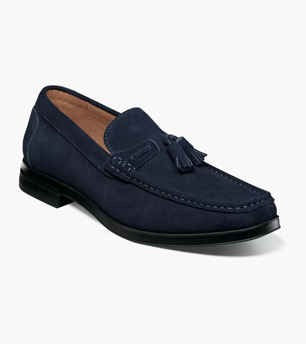 Escarpins Stacy Adams Peppley en Daim Bleu Marine - Modèle Élégant d'Automne