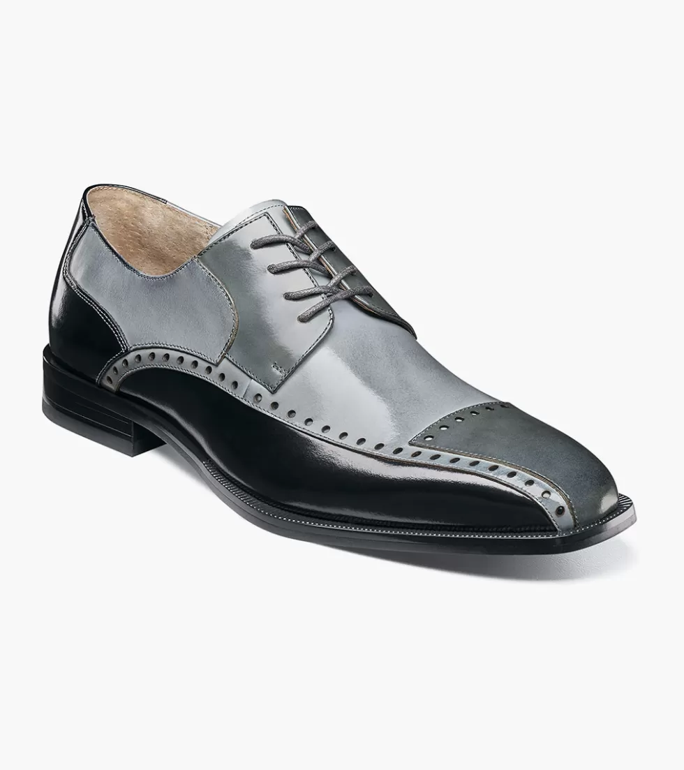 Chaussures Stacy Adams Plaza en Noir & Anthracite - Promotion Exclusive sur les Modèles Tendance 

(：，