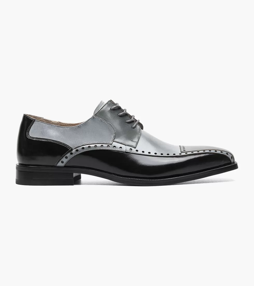 Chaussures Stacy Adams Plaza en Noir & Anthracite - Promotion Exclusive sur les Modèles Tendance 

(：，