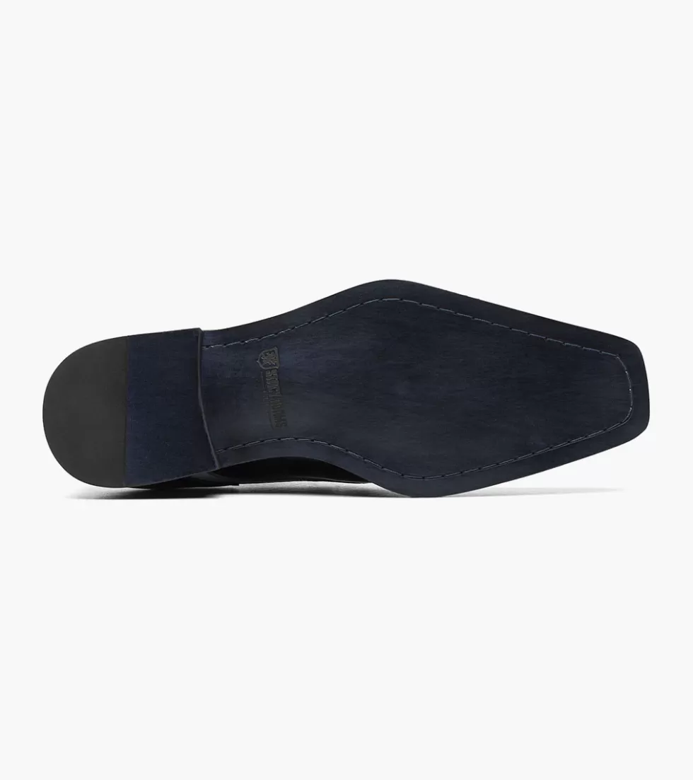 Chaussures Stacy Adams Plaza en Noir & Anthracite - Promotion Exclusive sur les Modèles Tendance 

(：，