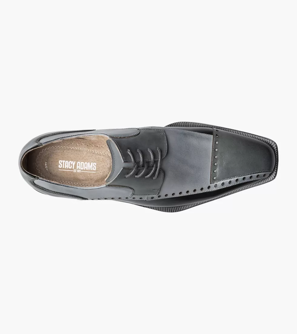 Chaussures Stacy Adams Plaza en Noir & Anthracite - Promotion Exclusive sur les Modèles Tendance 

(：，