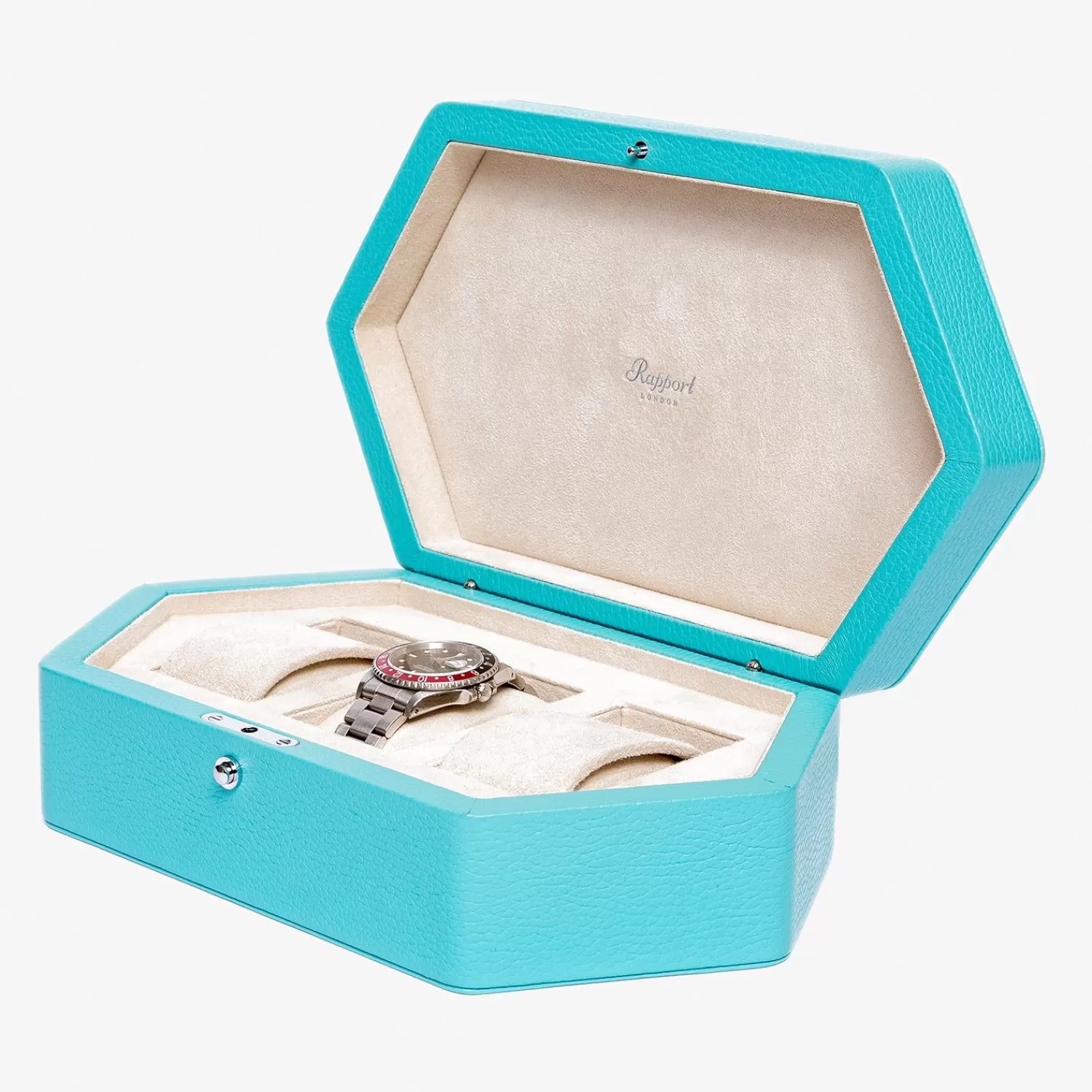 Étui à montres Portobello Alkemistry Rapport - Design turquoise élégant à prix attractif