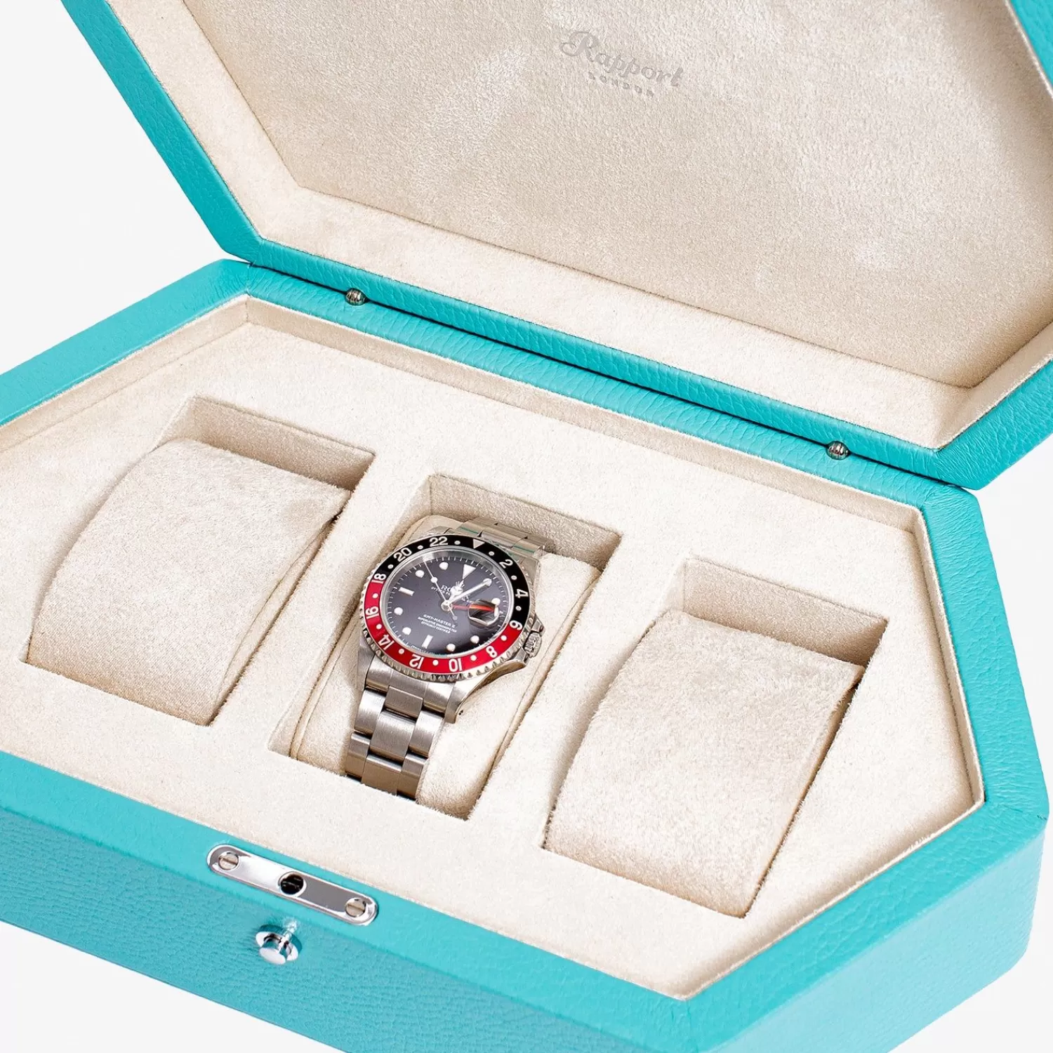 Étui à montres Portobello Alkemistry Rapport - Design turquoise élégant à prix attractif