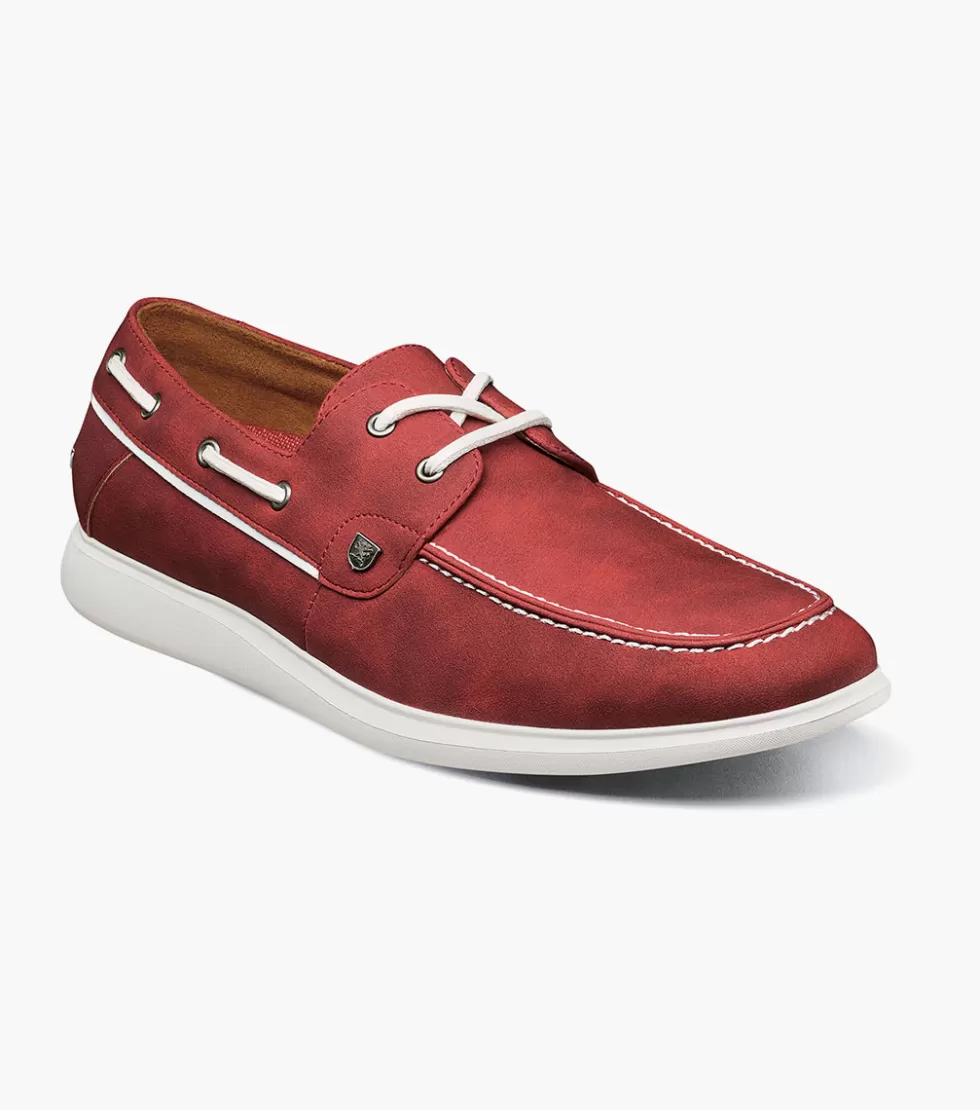 Chaussures Stacy Adams - Modèle Reid en Rouge Cerise à Prix Abordable