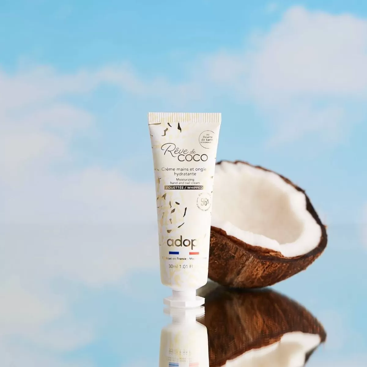 Adopt' Rêve Coco Éclat | Soin Hydratant Sublimateur pour Cheveux Éclatants