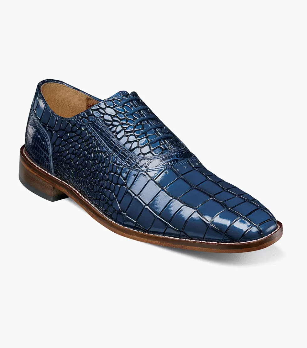 Chaussures Riccardi Bleu Nuit Élégantes - Collection Printemps-Été Stacy Adams - Modèle R22 - Style Urbain Contemporain
