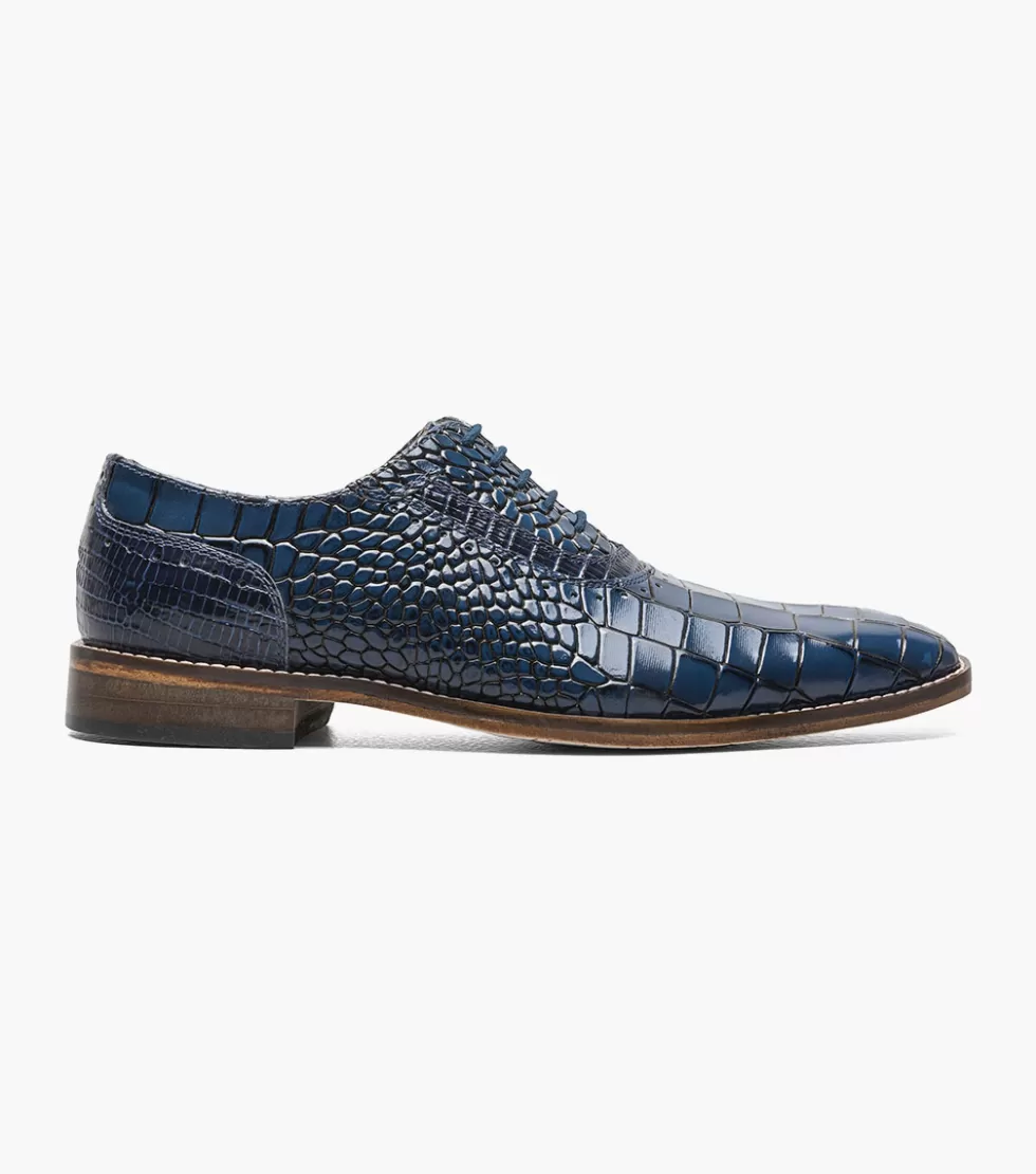 Chaussures Riccardi Bleu Nuit Élégantes - Collection Printemps-Été Stacy Adams - Modèle R22 - Style Urbain Contemporain