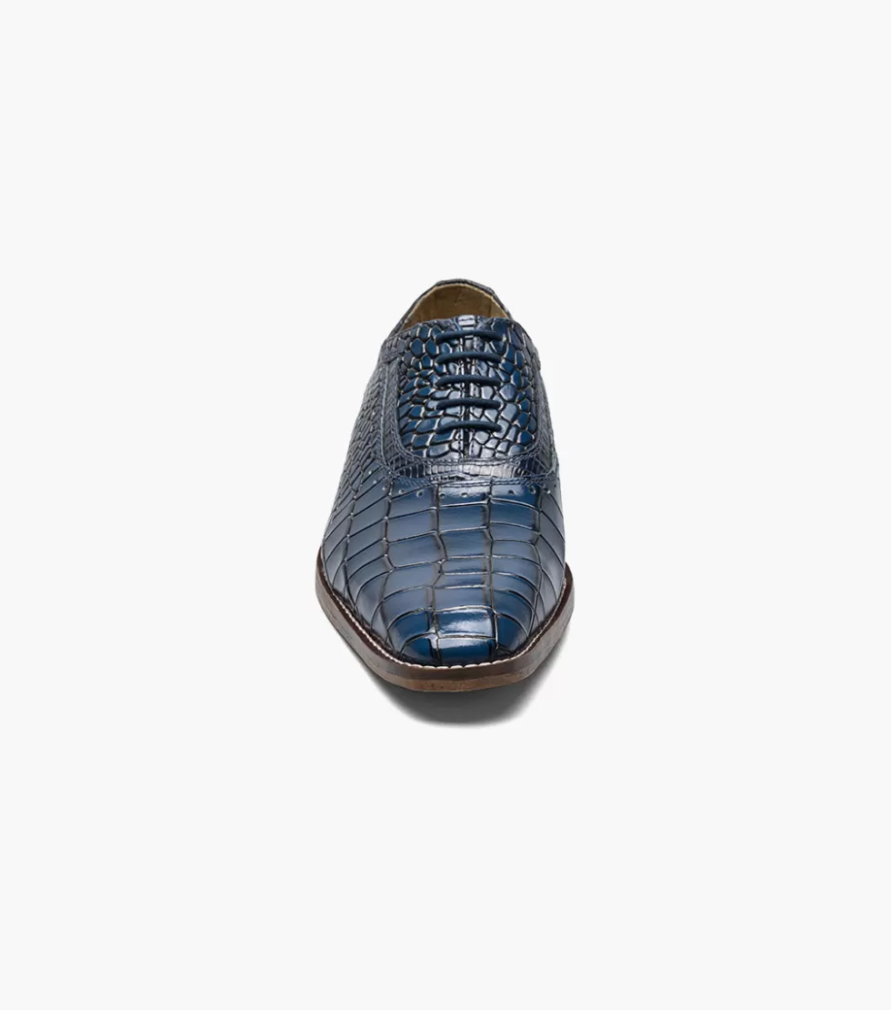 Chaussures Riccardi Bleu Nuit Élégantes - Collection Printemps-Été Stacy Adams - Modèle R22 - Style Urbain Contemporain