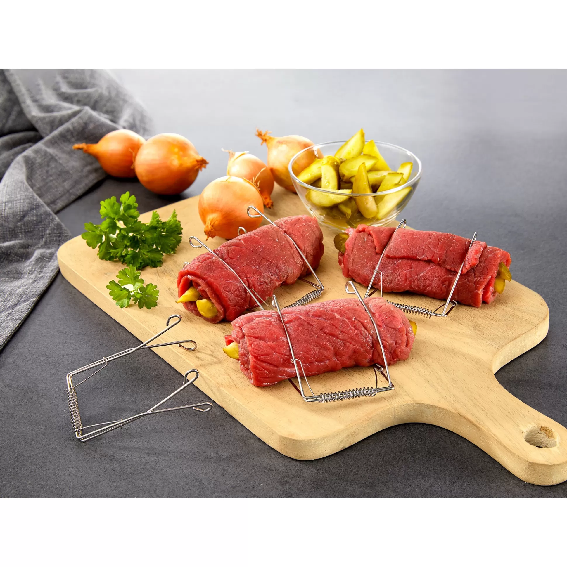 Lot de 6 colliers de fixation pratiques pour stores roulants - Accessoires de cuisine astucieux et indispensables