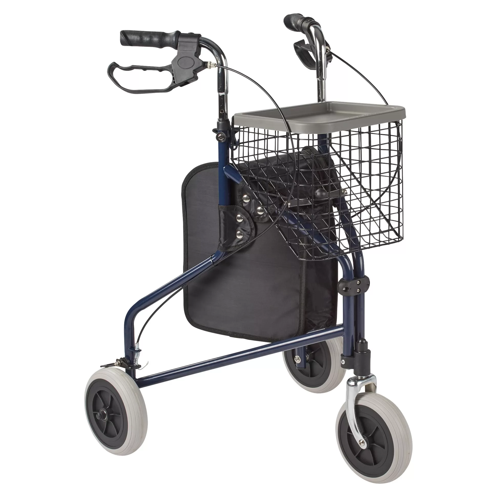 Déambulateur Tri-Roues Ergonomique avec Siège Intégré - Confort Optimal par REHAFORUM Médical