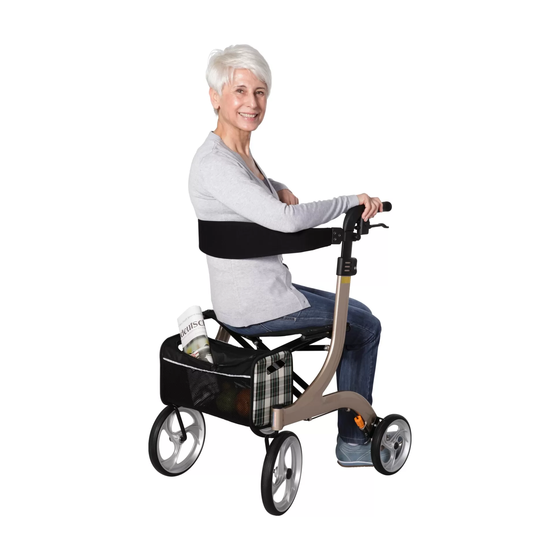 Déambulateur Nitro DRIVE - Soutien Léger et Maniable pour Vos Déplacements Quotidiens