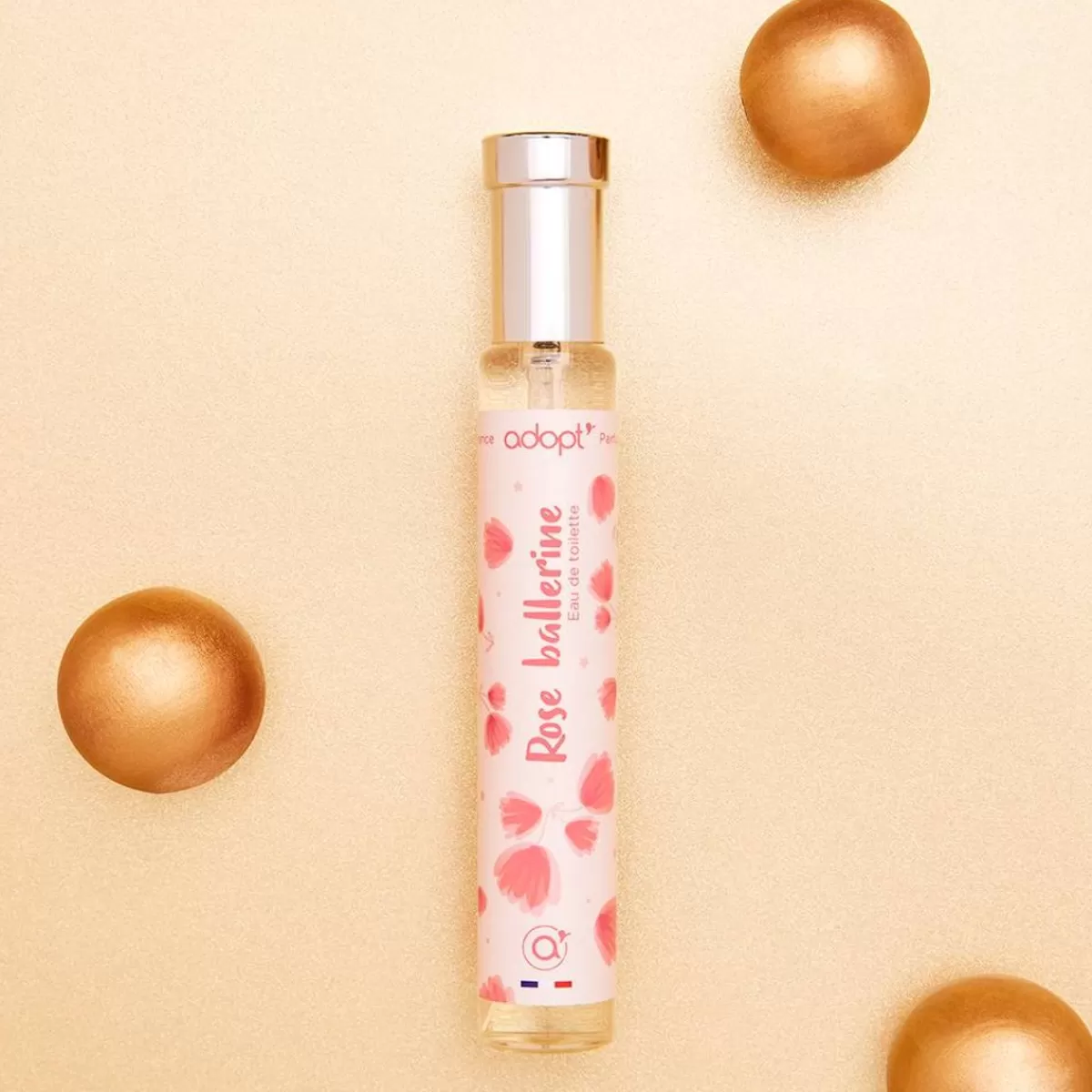 Adopt - Élégance de Rose Ballerine | Parfum Doux pour Enfants | Fraîcheur Florale et Innocence