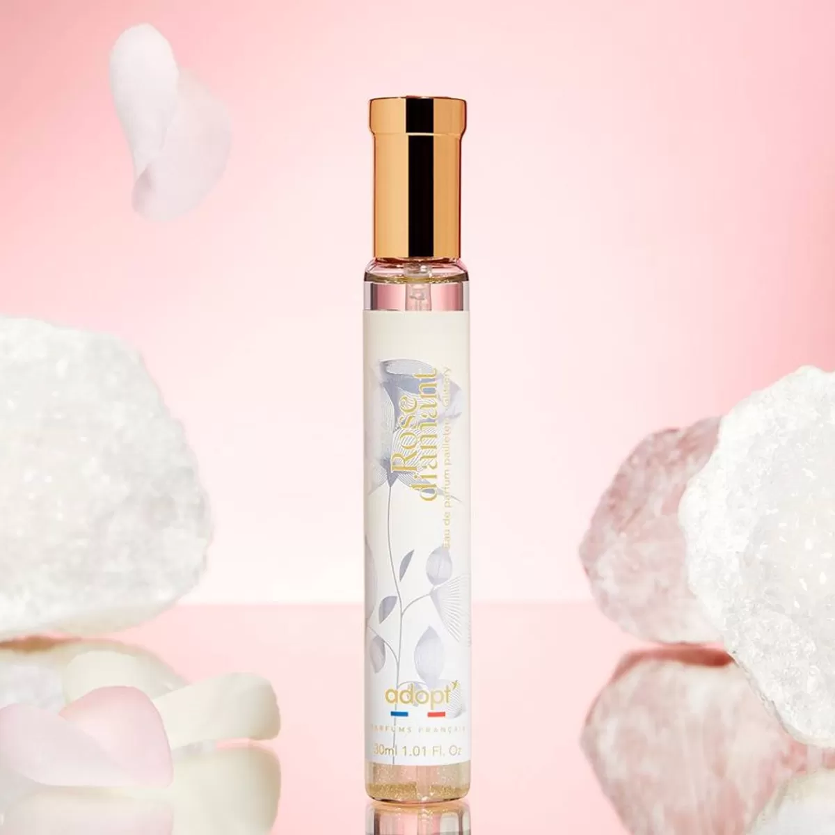 Adopt Rose Diamant - Éclat Cristallin & Essence Florale Élégante
