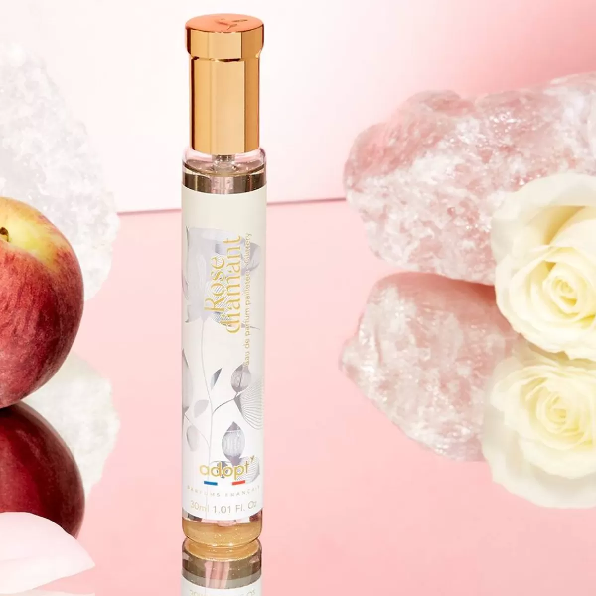 Adopt Rose Diamant - Éclat Cristallin & Essence Florale Élégante